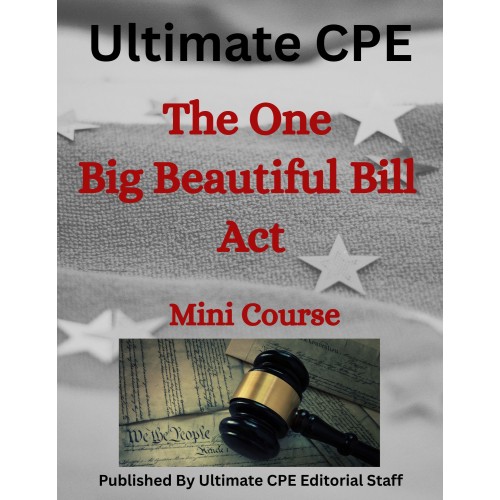 The One Big Beautiful Bill Act 2026 Mini Course
