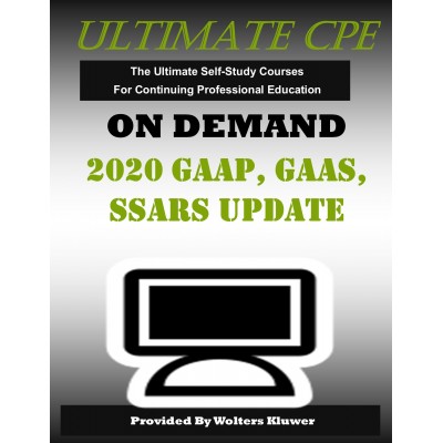 2020 GAAP, GAAS, & SSARS Update