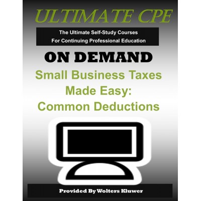 Small Business Taxes Made Easy: Common Deductions