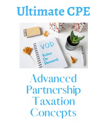 Advanced Partnership Taxation Concepts