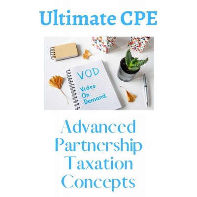 Advanced Partnership Taxation Concepts