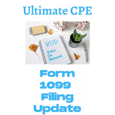 Form 1099 Filing Update