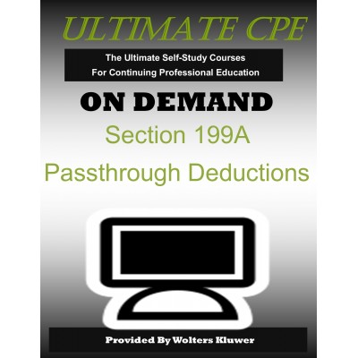 Section 199A Passthrough Deductions