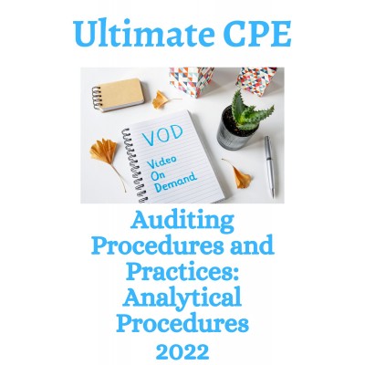 Auditing Procedures and Practices: Analytical Procedures 2022