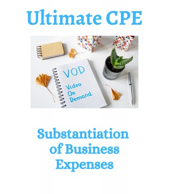 Substantiation of Business Expenses
