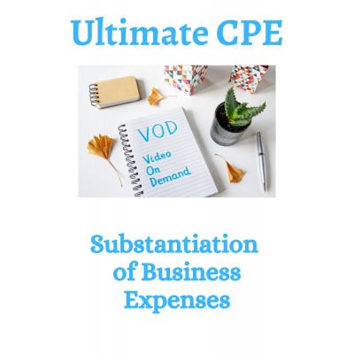 Substantiation of Business Expenses