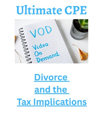 Divorce and the Tax Implications 2026