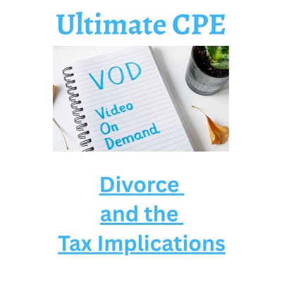 Divorce and the Tax Implications 2026