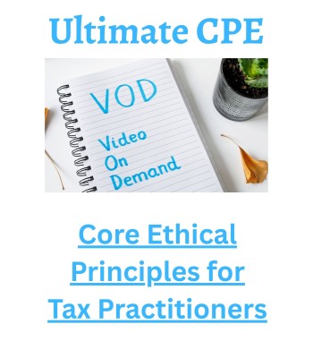 Core Ethical Principles for Tax Practitioners 2026
