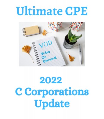 2022 C Corporations Update