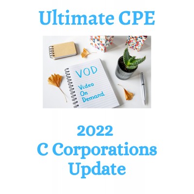 2022 C Corporations Update