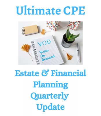 Estate & Financial Planning Quarterly Update 2023