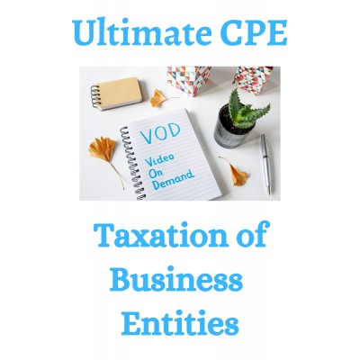 Taxation of Business Entities 2023