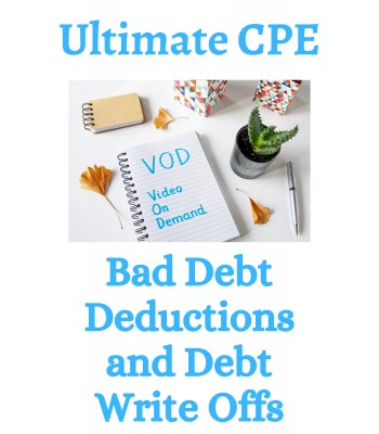 Bad Debt Deductions and Debt Write Offs 2023