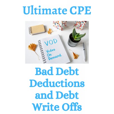 Bad Debt Deductions and Debt Write Offs 2023